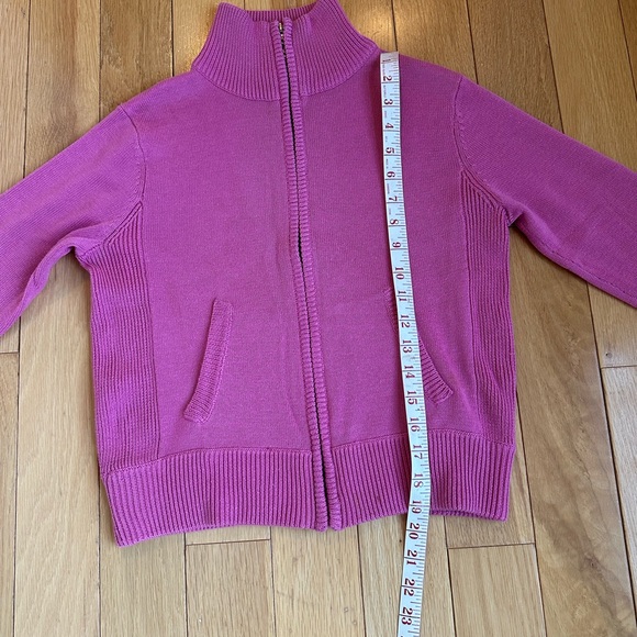 Jeanswest Pink Fully Zipped Cardigan Sweater Sz S - Picture 5 of 13